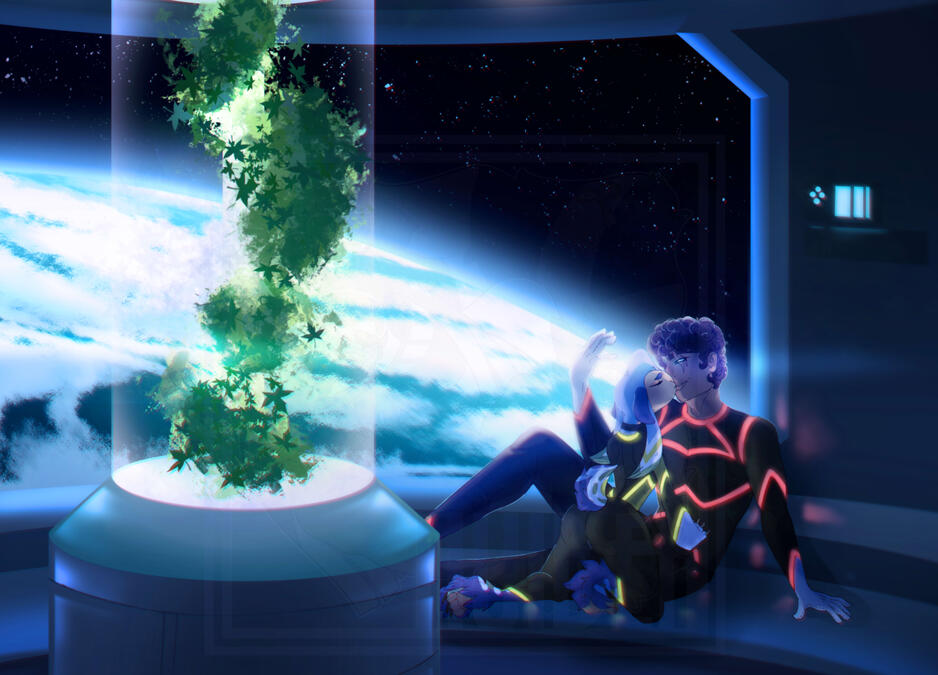 "Kissing after fight", OCs from Nova