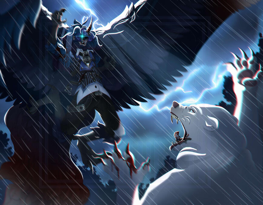 Art trade with Taïga Blackfield