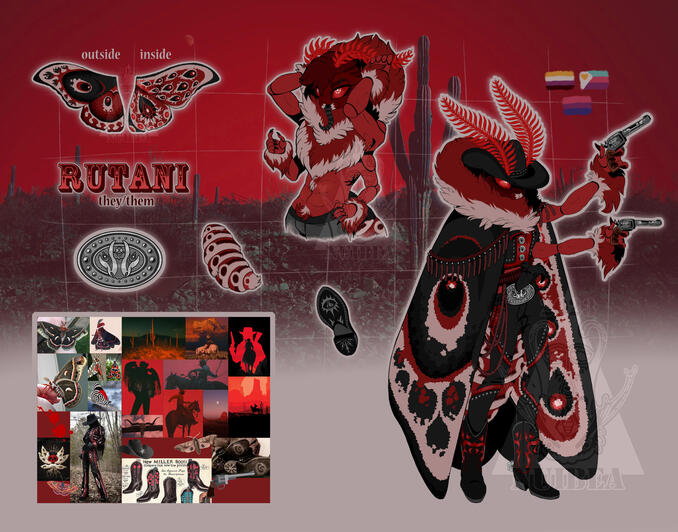 Rutani, OC reference sheet